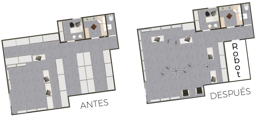 Optimización de espacio para Robot de Farmacia