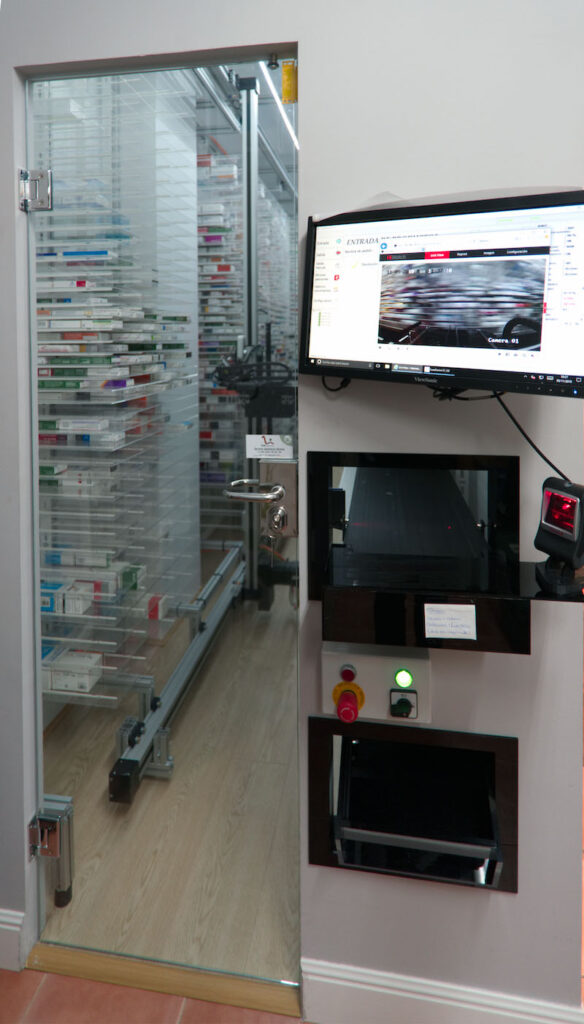 Software de robot para farmacias